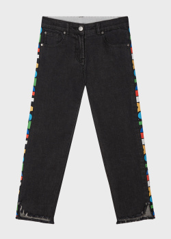 Дитячі джинси Stella McCartney з необробленим краєм, фото
