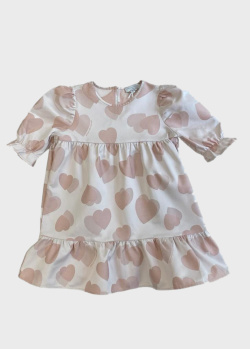 Сукня для дівчаток Stella McCartney з малюнком-сердечками, фото