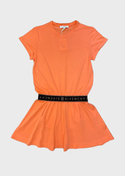 Дитяча сукня Givenchy помаранчевого кольору, фото