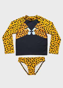 Купальний костюм Stella McCartney з леопардовим принтом для дітей, фото