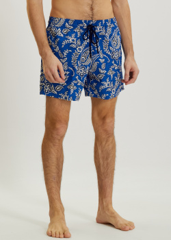 Пляжные шорты Etro с растительным принтом, фото