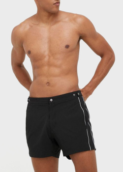 Пляжные шорты Michael Kors черного цвета, фото