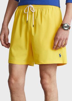 Пляжные шорты Polo Ralph Lauren желтого цвета, фото