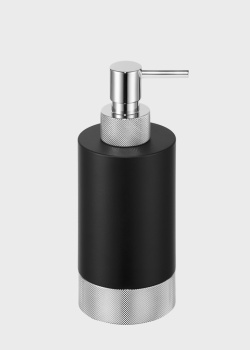 Диспенсер для жидкого мыла Decor Walther Club 150мл с черным матовым покрытием, фото