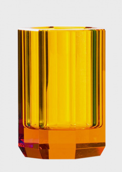 Тримач для зубних щіток Decor Walther Kristall янтарного кольору, фото