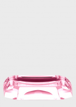 Рожева мильниця Decor Walther Kristall із кришталю, фото