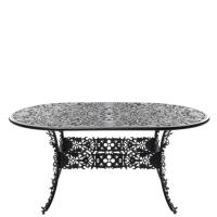 Овальный стол Seletti Industry Collection черного цвета, фото