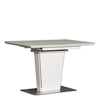 Розкладний стіл PRESTOL Hi-tech Марлен білого кольору, фото