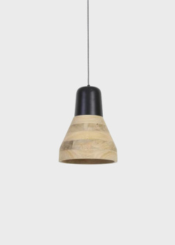 Потолочный светильник Light & Living Alissa с деревянным плафоном, фото