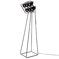 Напольный светильник Seletti Multilamp черного цвета, фото