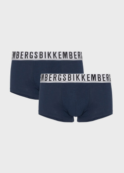 Мужские боксеры Bikkembergs 2шт синего цвета, фото
