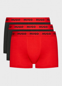 Труси-боксери Hugo Boss Hugo з еластичної бавовни 3шт, фото