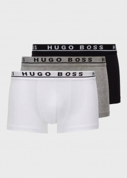 Комплект чоловічих трусів Hugo Boss з 3 предметів, фото