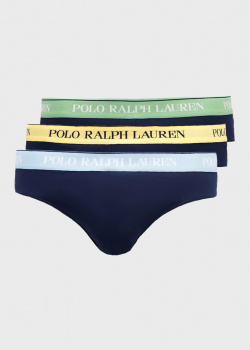 Чоловічі труси Polo Ralph Lauren з логотипом 3шт, фото