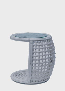 Плетений приставний столик Skyline Design Dynasty зі штучного ротанга, фото