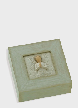 Шкатулка Enesco Willow Tree A Prayer Memory Box 13,5х13,5см, фото