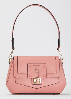 Розовая сумка-багет Cromia Delfina из кожи, фото