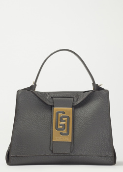 Сіра сумка Gironacci із крупнозернистої шкіри, фото