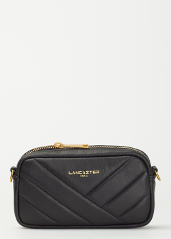 Стьобана сумка Lancaster Soft Matelasse чорного кольору, фото