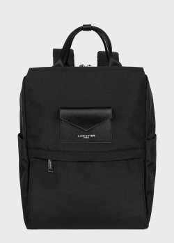 Текстильный рюкзак Lancaster Smart KBA черного цвета, фото