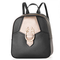 Черный рюкзак Lа Martina Sancha с золотистой фурнитурой, фото