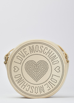 Кругла сумка Love Moschino на тонкому ремені, фото