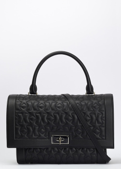 Стеганая сумка Givenchy Shark черного цвета, фото