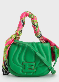 Стьобана сумка Ermanno Ermanno Scervino зеленого кольору, фото