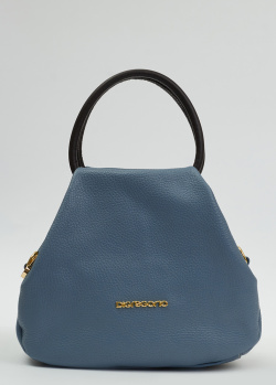 Синяя сумка Di Gregorio со съемным ремнем, фото