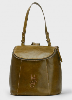Женский рюкзак Marina Creazioni из гладкой кожи, фото