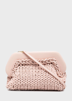 Сумка-клатч Themoire Bios Knitted Light Pink, фото
