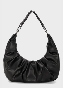 Чорна сумка Tosca Blu Biarritz Soft з ланцюжком на ручці, фото