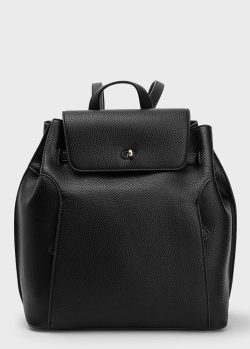 Рюкзак із клапаном Tosca Blu чорного кольору, фото