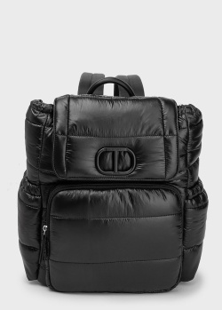 Стьобаний рюкзак Twin-Set чорного кольору, фото