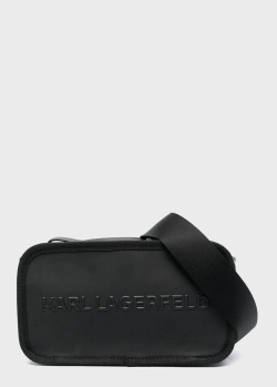 Прямокутна сумка Karl Lagerfeld K/Kover з логотипом, фото