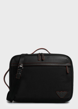 Сумка-рюкзак Emporio Armani черного цвета, фото