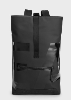 Текстильный рюкзак Emporio Armani с объемным лого, фото