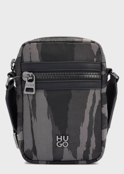 Текстильна сумка Hugo Boss Hugo з візерунком, фото