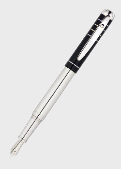 Перьевая ручка Waldmann Cassini с кольцевой гравировкой на колпачке, фото
