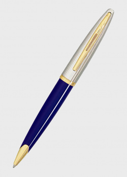 Шариковая ручка Waterman Carene Deluxe Blue/Silver, фото
