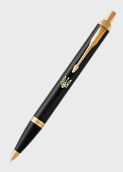 Шариковая ручка Parker IM Black Трезубец, фото