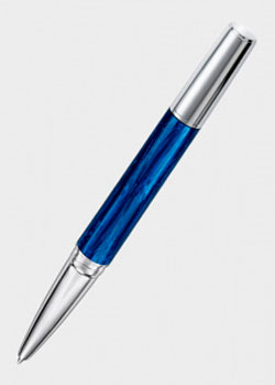 Ручка-ролер Davidoff Venice синього кольору, фото