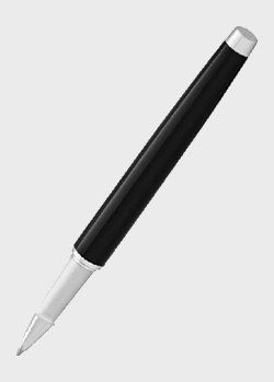 Ручка-роллер Davidoff Essentials черного цвета, фото