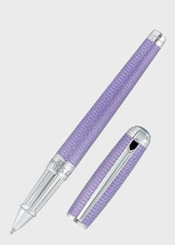 Ручка-ролер S.T.Dupont Line D фіолетового кольору, фото