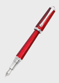 Перова червона ручка Montegrappa Piccola Red з глітером, фото