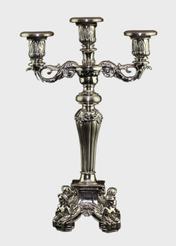 Свічник на 3 свічки ArtBe 35см у стилі бароко, фото
