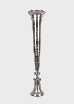 Высокая алюминиевая ваза Exner Gros 115см в форме кубка, фото