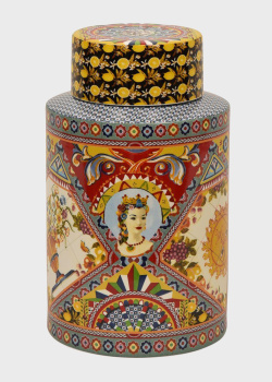 Фарфорова декоративна ваза з кришкою Palais Royal Santa Rosalia 28см, фото