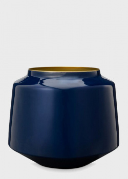Металлическая ваза Pip Studio Royal Blue 22х26см, фото
