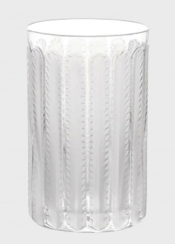 Хрустальная ваза Lalique Jaffa с орнаментом, фото